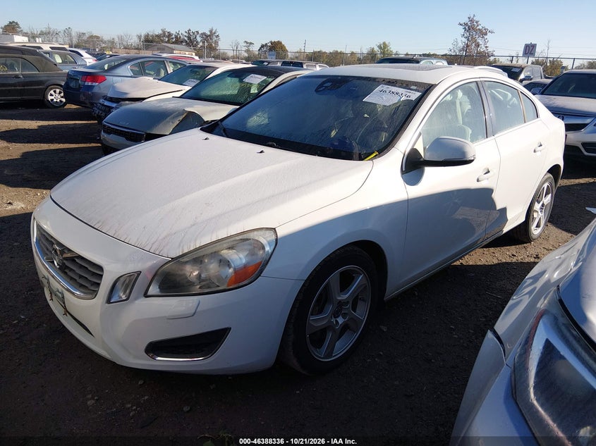 Vin: yv1612fh8d2172040, lot: 46888694, volvo s60 t5/t5 platinum/t5 premier/t5 premier plus 20132
