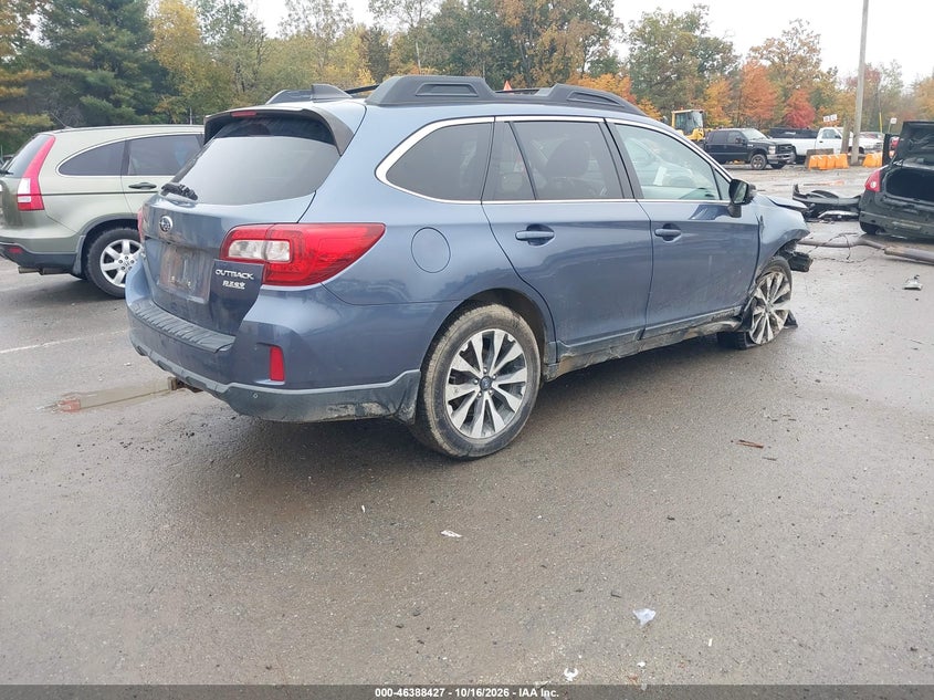 Vin: 4s4bsanc0h3204301, lot: 46888785, subaru outback 2.5i limited 20174