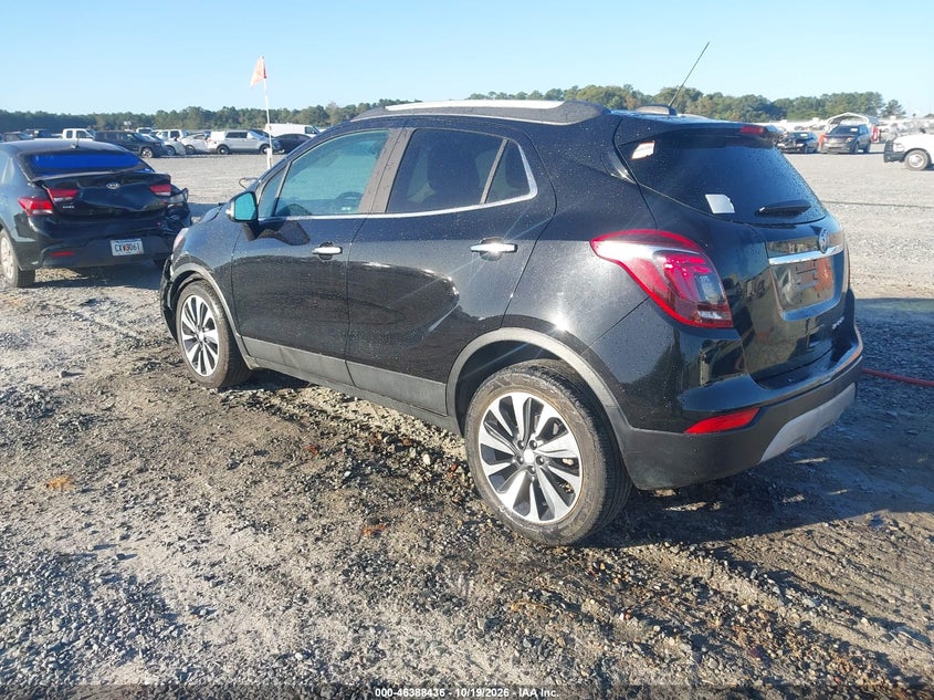 Vin: kl4cjcsb4lb057914, lot: 46888794, buick encore fwd essence 20203