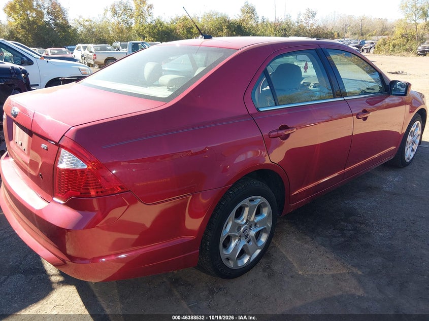 Vin: 3fahp0ha4br239507, lot: 46888891, ford fusion se 20114