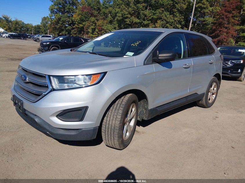 2015 Ford Edge Se, Правый зад, IAAI, VIN 2FMTK3G88FBB79721 — фото 2