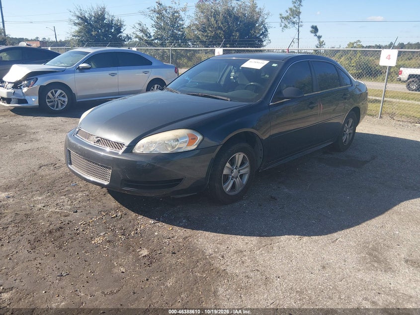 Vin: 2g1wa5e32e1158903, lot: 46888968, chevrolet impala limited ls 20142