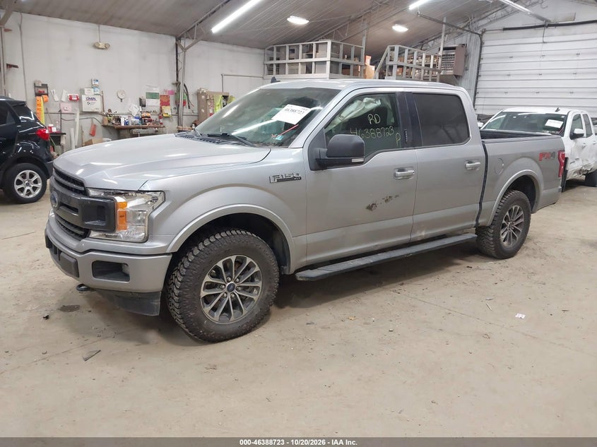 2020 Ford F-150 Xlt, Front End, IAAI, VIN 1FTEW1EP0LFA93362 — photo 2