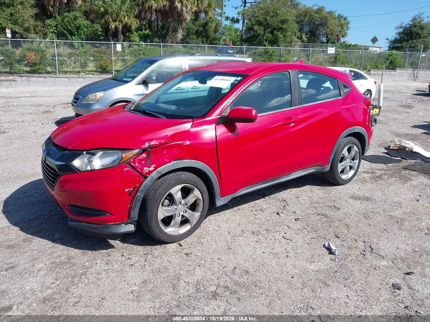 Vin: 3czru5h33hm722525, lot: 46889162, honda hr-v lx 20172