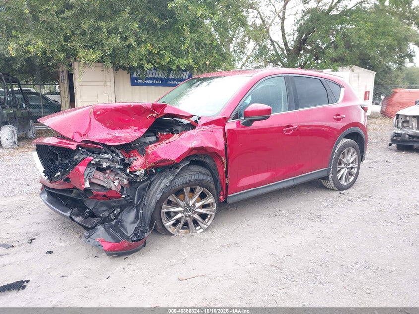 Vin: jm3kfadm4l1830643, lot: 46889182, mazda cx-5 grand touring 20202