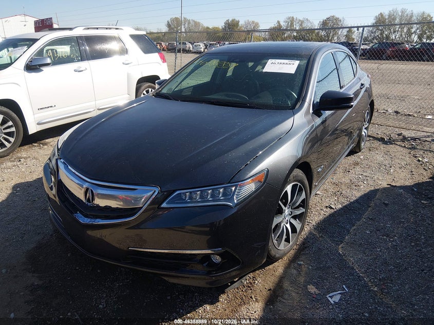 2015 Acura Tlx Tech, Front End, IAAI, VIN 19UUB1F51FA013493 — photo 2
