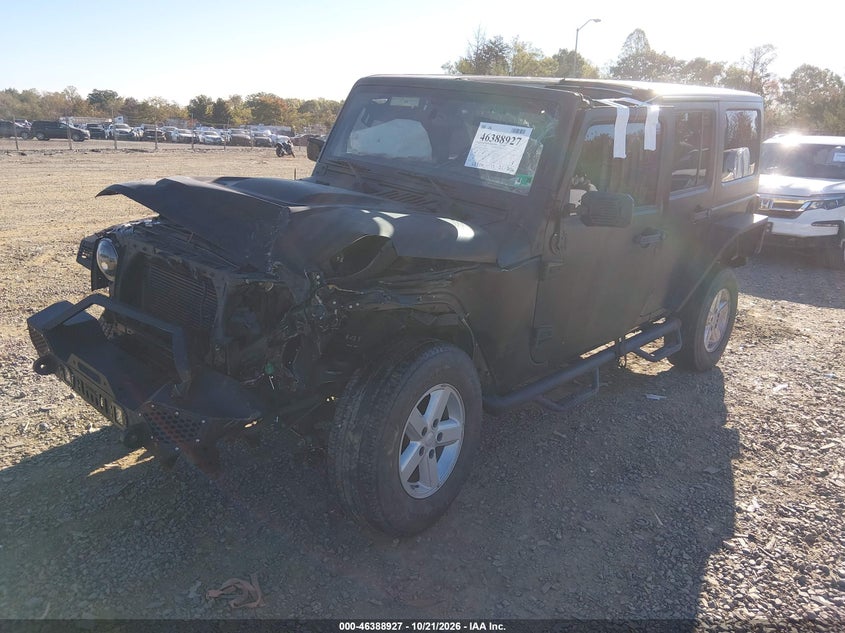 Vin: 1c4bjwdg9hl504590, lot: 46889285, jeep wrangler unlimited sport 4x4 20172
