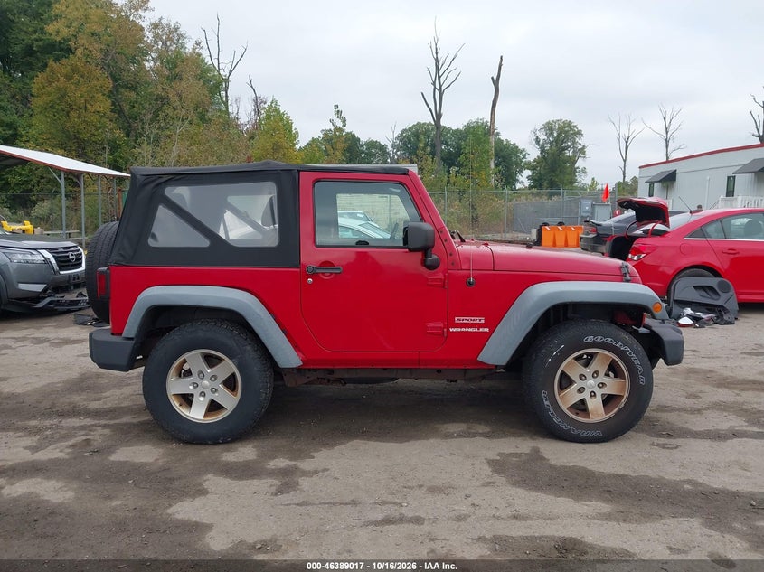 2012 JEEP WRANGLER SPORT · Фото 13