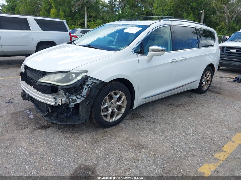 Vin: 2c4rc1gg6jr105902, lot: 46889426, chrysler pacifica limited 20182