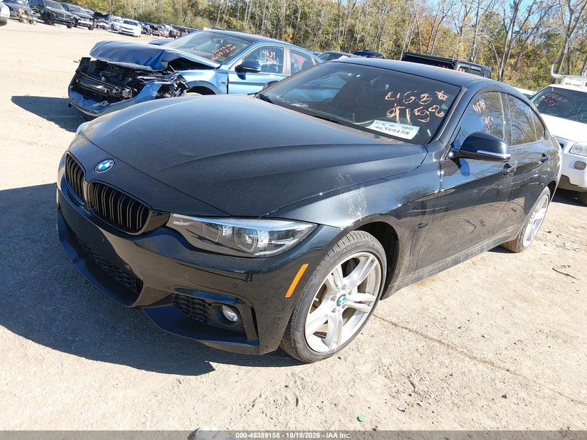 Vin: wba4j3c57kbl05832, lot: 46889516, bmw 430i gran coupe xdrive 20192