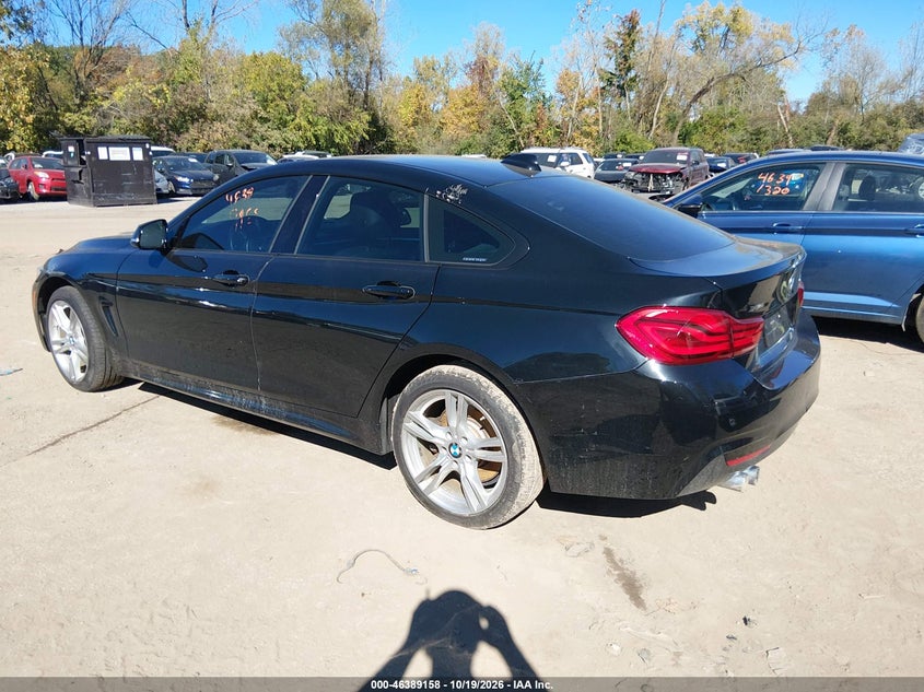 Vin: wba4j3c57kbl05832, lot: 46889516, bmw 430i gran coupe xdrive 20193