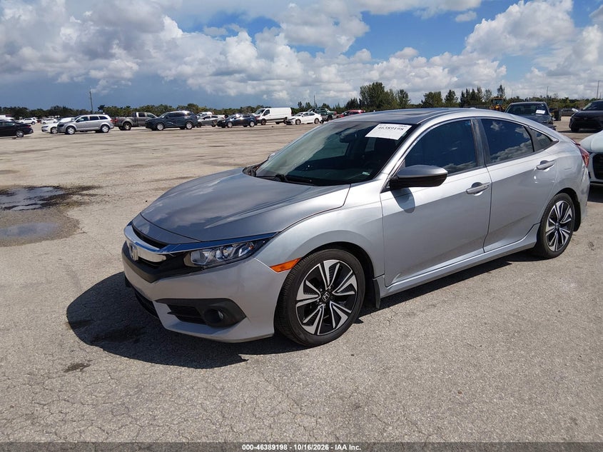 Vin: 19xfc1f72ge035541, lot: 46889556, honda civic ex-l 20162