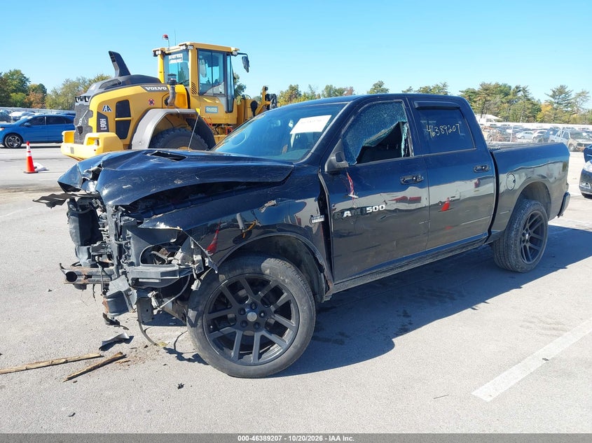 Vin: 1c6rd7mt5cs299784, lot: 46889565, ram 1500 sport 20122