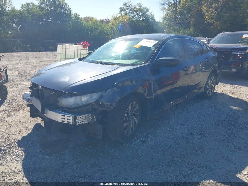 Vin: 19xfc2f7xge073783, lot: 46889567, honda civic ex 20162