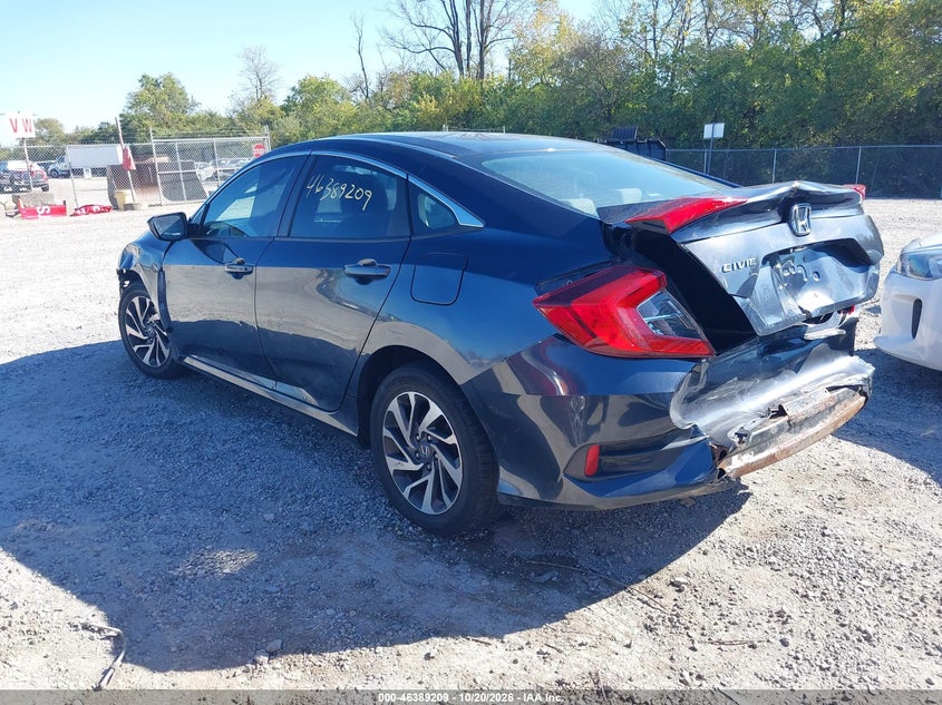 Vin: 19xfc2f7xge073783, lot: 46889567, honda civic ex 20163