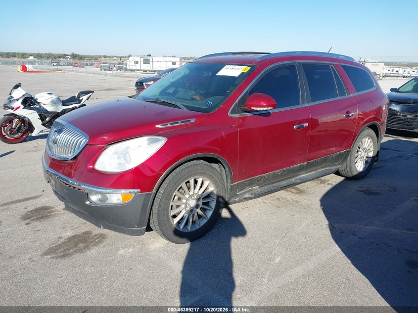 2008 Buick Enclave Cxl, Rear, IAAI, VIN 5GAER237X8J254113 — photo 2