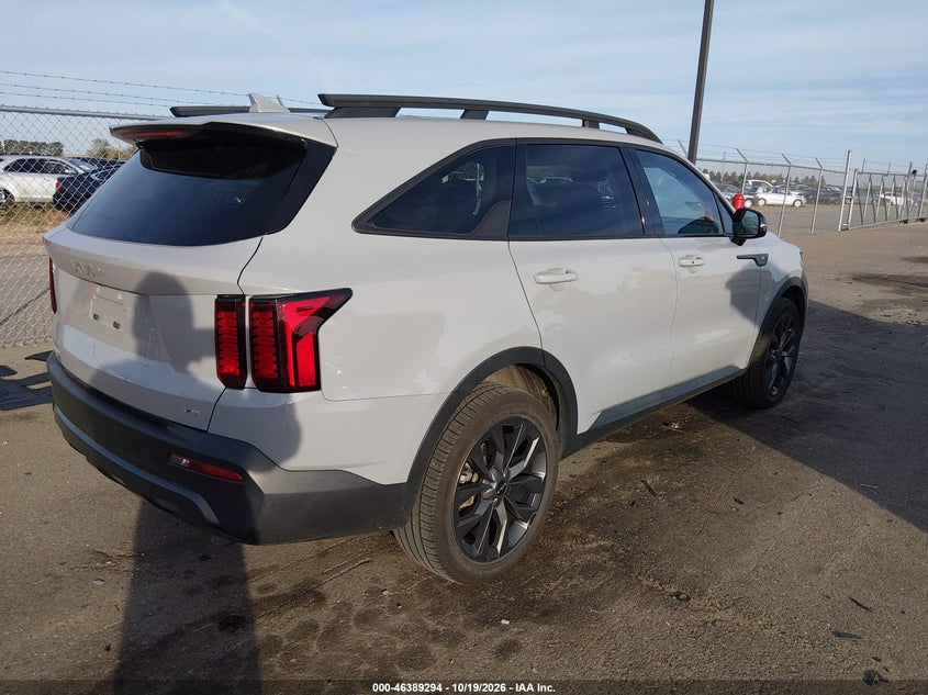 Vin: 5xyrhdlf2pg186636, lot: 46889652, kia sorento x-line ex 20234