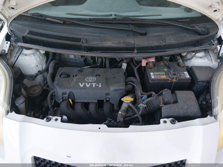 TOYOTA YARIS 2008 VIN JTDJT923485160551