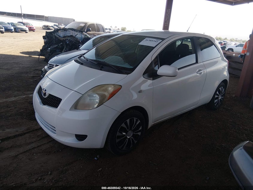 TOYOTA YARIS 2008 VIN JTDJT923485160551