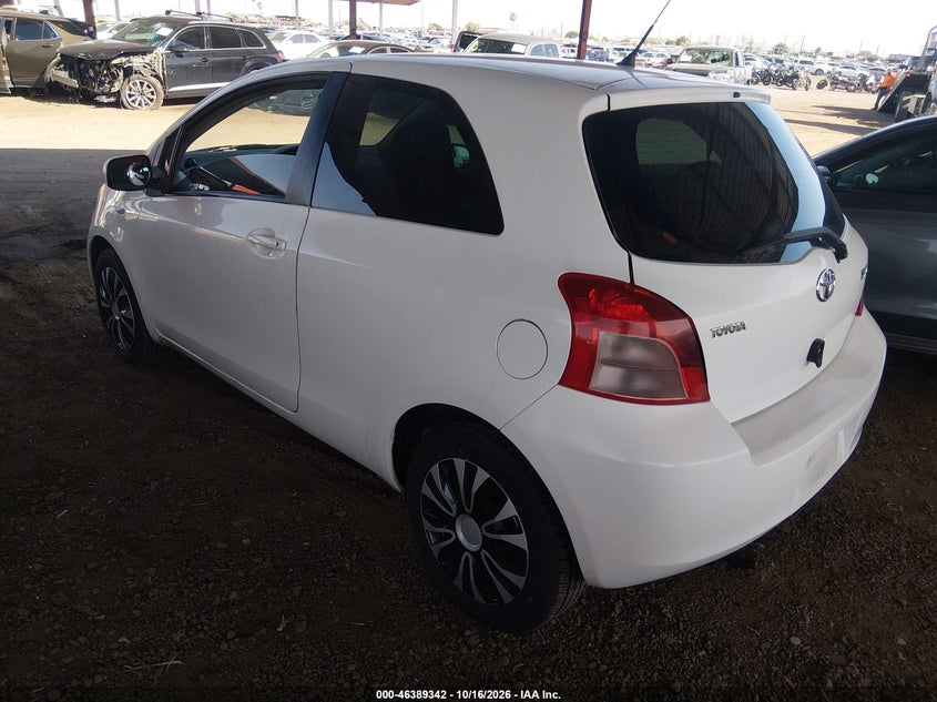 TOYOTA YARIS 2008 VIN JTDJT923485160551