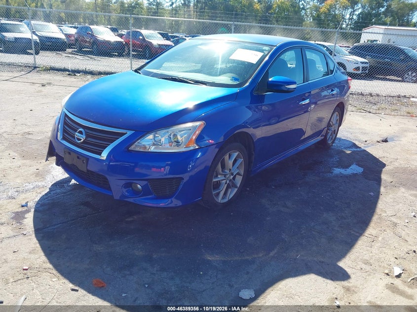 2015 Nissan Sentra Sr, Удар спереди, IAAI, VIN 3N1AB7AP3FY317775 — фото 2