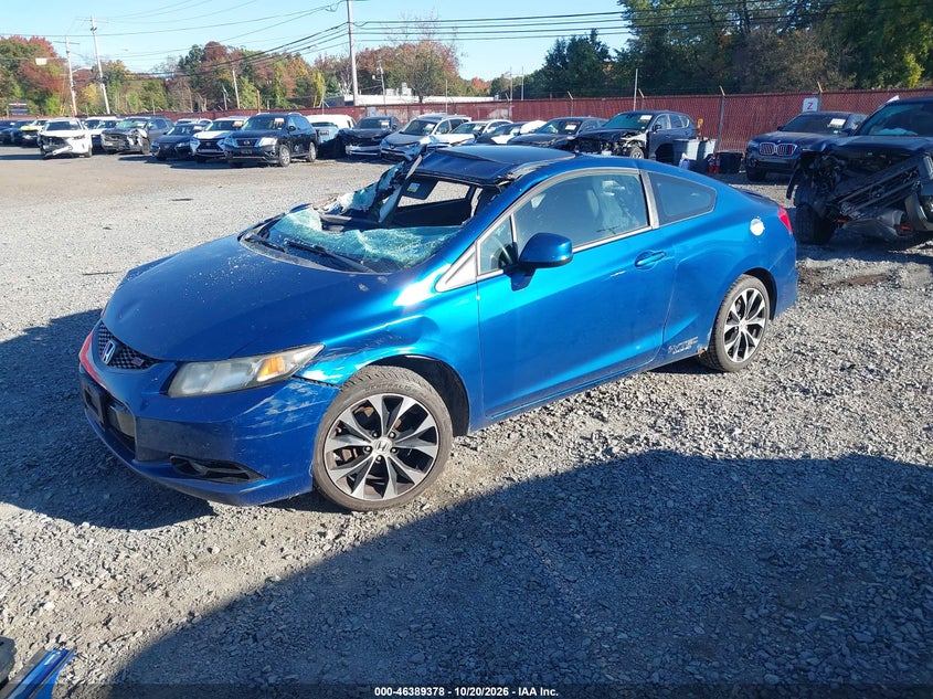 2013 Honda Civic Si, Right Front, IAAI, VIN 2HGFG4A52DH704811 — photo 2