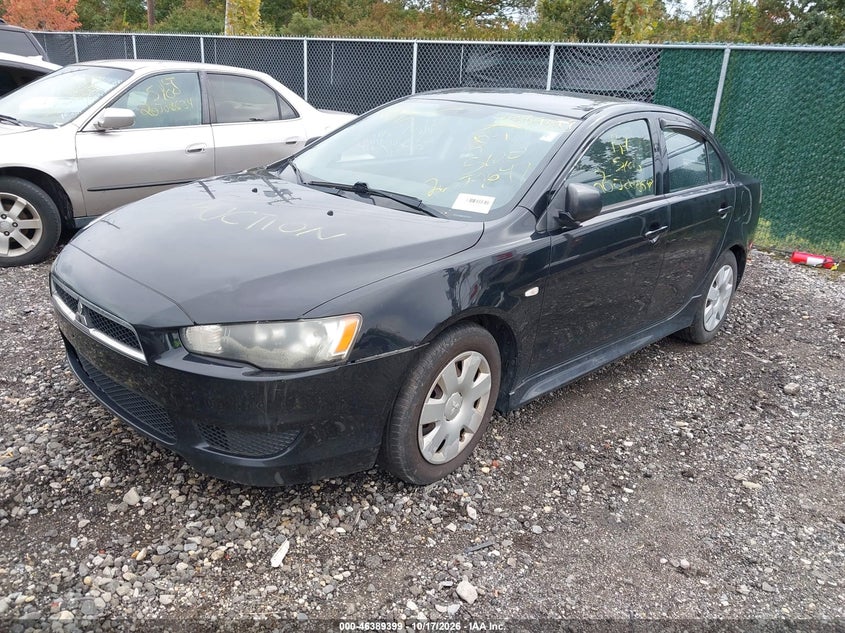 Vin: ja32u2fu8bu033308, lot: 46889757, mitsubishi lancer es 20112
