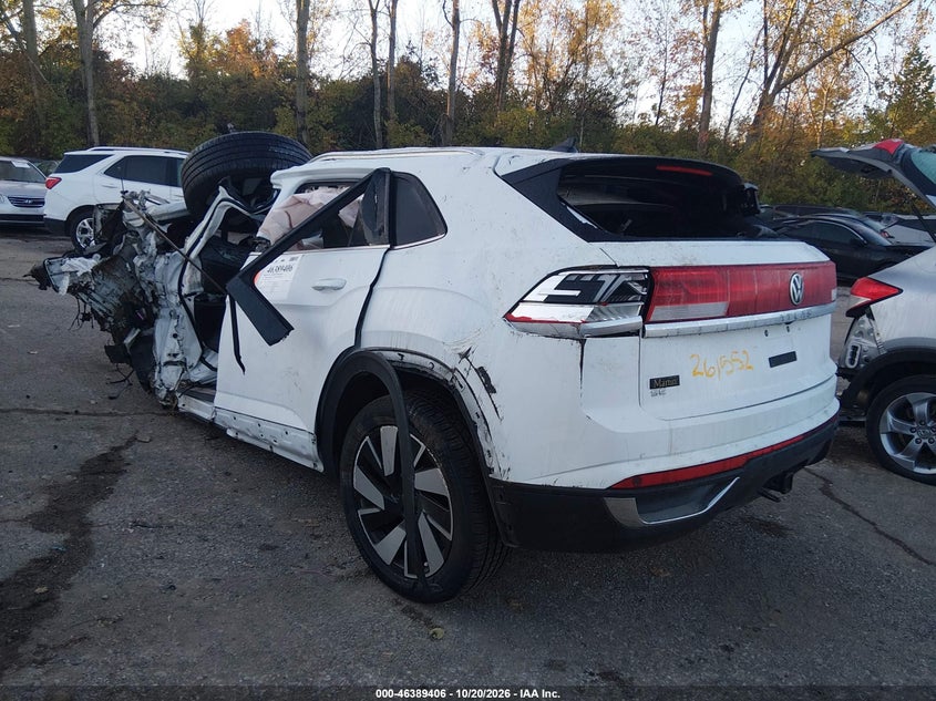 Vin: 1v2we2ca3rc255246, lot: 46889764, volkswagen atlas cross sport 2.0t se w/technology 20243