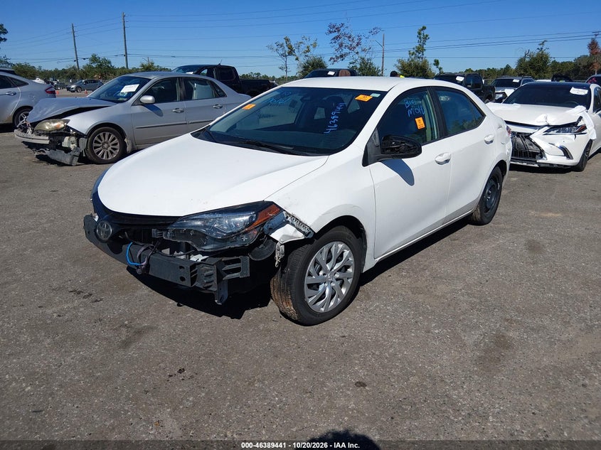 2018 Toyota Corolla Le, Engine Damage, IAAI, VIN 5YFBURHE2JP819083 — photo 2