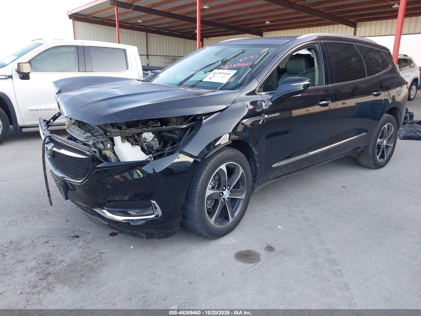 2021 Buick Enclave Fwd Essence, Повреждение двигателя, IAAI, VIN 5GAERBKW0MJ204419 — фото 2