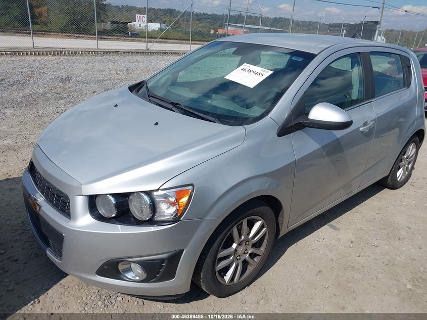 CHEVROLET SONIC 2012 VIN 1G1JC6SH3C4115974