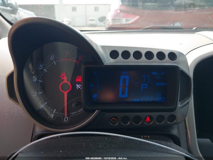 CHEVROLET SONIC 2012 VIN 1G1JC6SH3C4115974