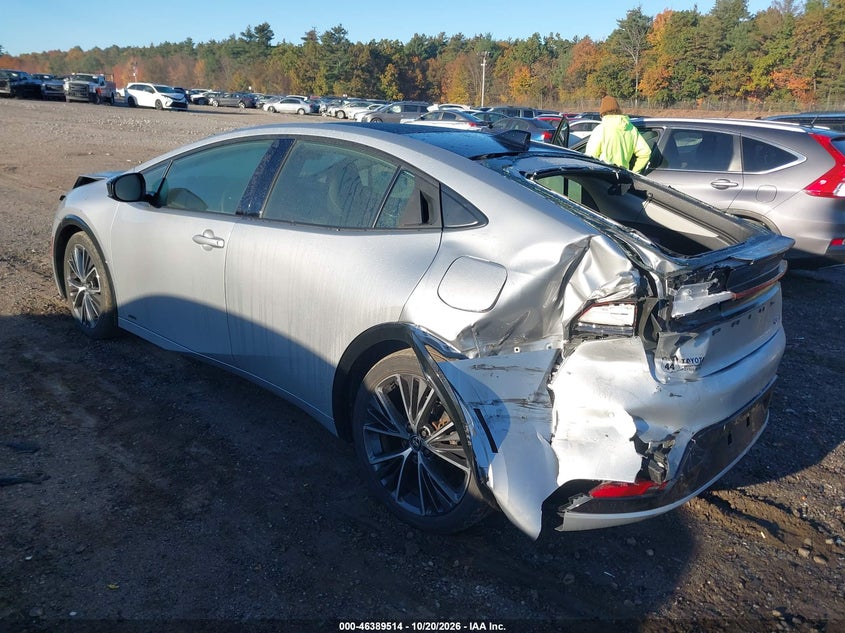Vin: jtdadabu6r3014429, lot: 46889872, toyota prius xle awd-e 20243