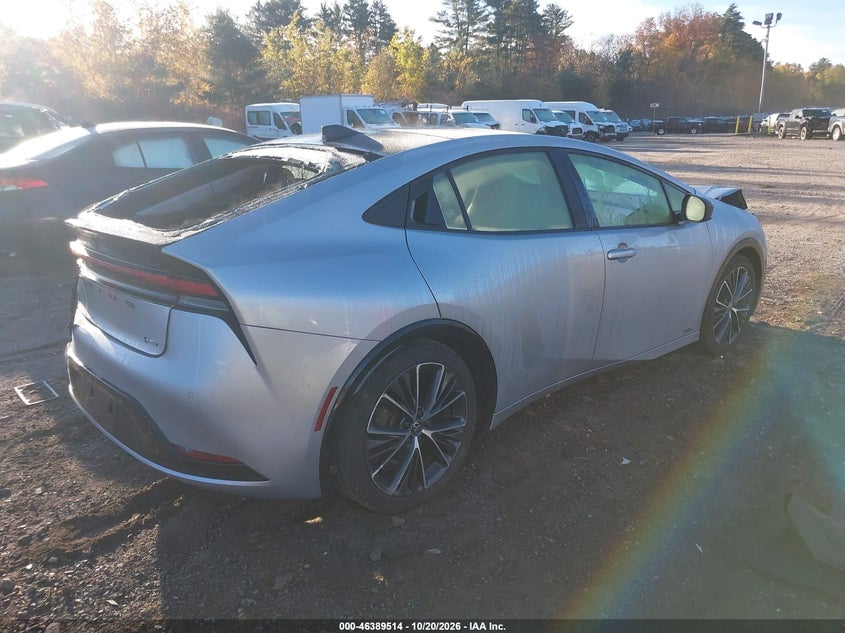 Vin: jtdadabu6r3014429, lot: 46889872, toyota prius xle awd-e 20244