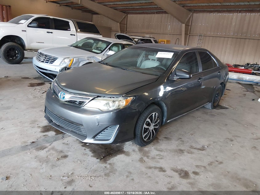 Vin: 4t1bd1fk1cu031374, lot: 46889875, toyota camry hybrid le 20122