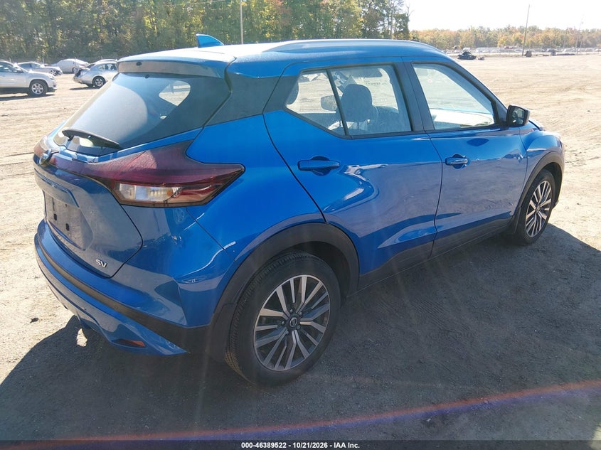 Vin: 3n1cp5cv4ml542338, lot: 46889880, nissan kicks sv xtronic cvt 20214