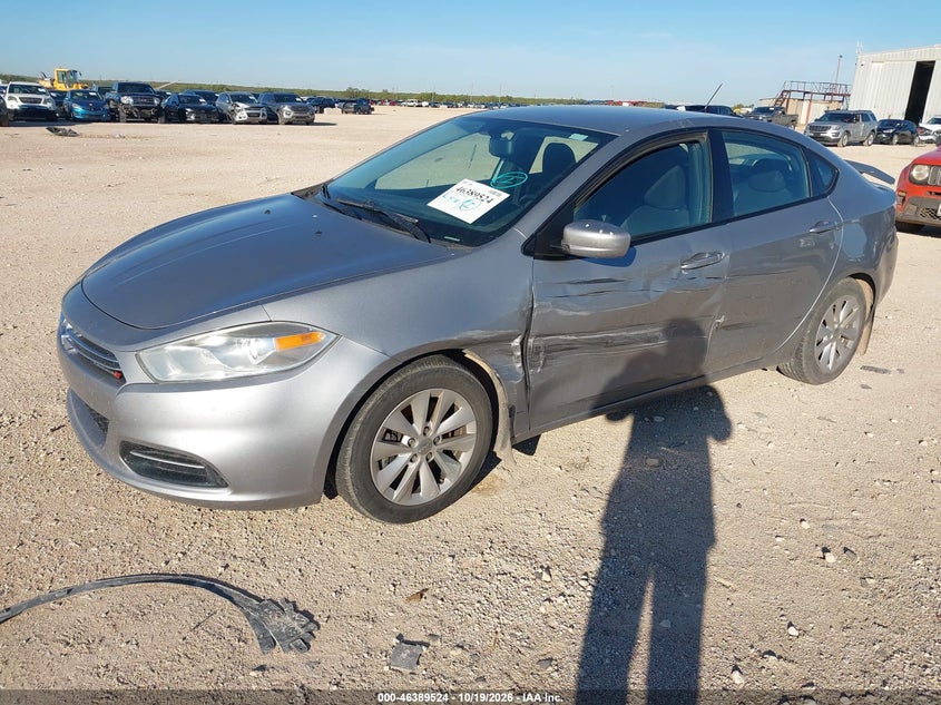 Vin: 1c3cdfdh7ed703068, lot: 46889882, dodge dart aero 20142
