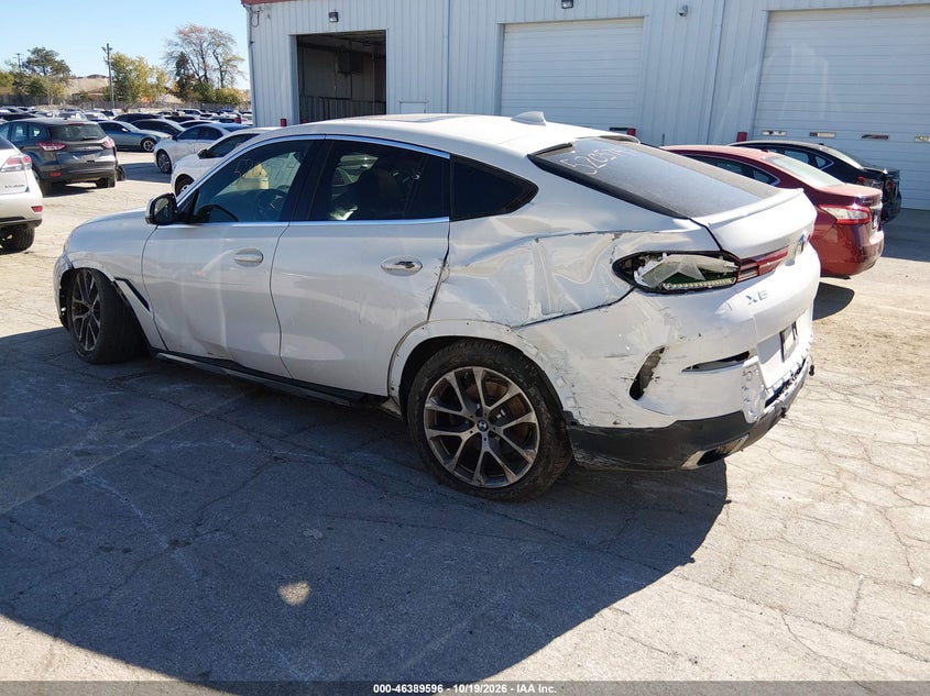 Vin: 5uxcy6c02m9f24676, lot: 46889953, bmw x6 xdrive40i 20213
