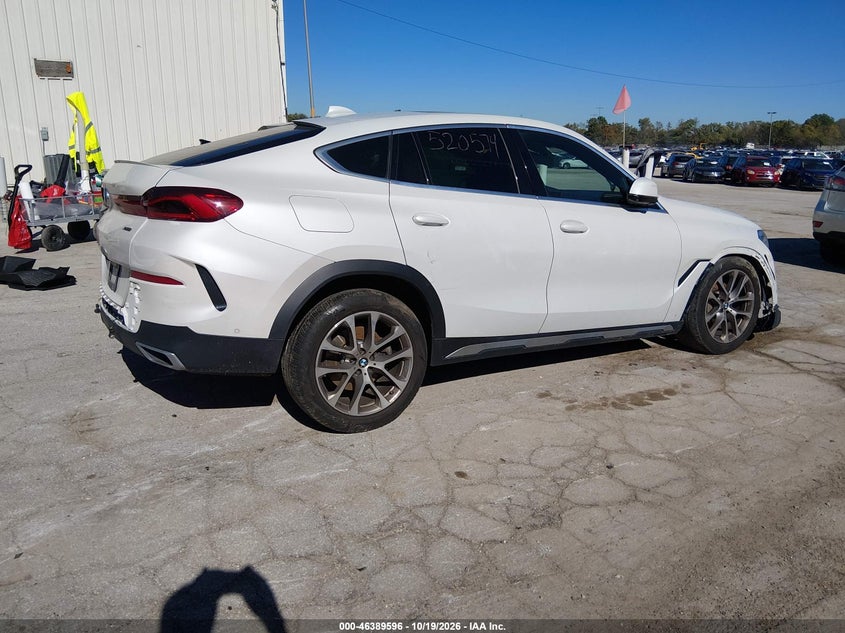 Vin: 5uxcy6c02m9f24676, lot: 46889953, bmw x6 xdrive40i 20214