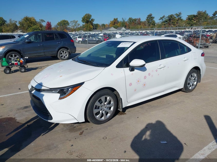 Vin: 5yfb4mde0sp286855, lot: 46889955, toyota corolla le 20252
