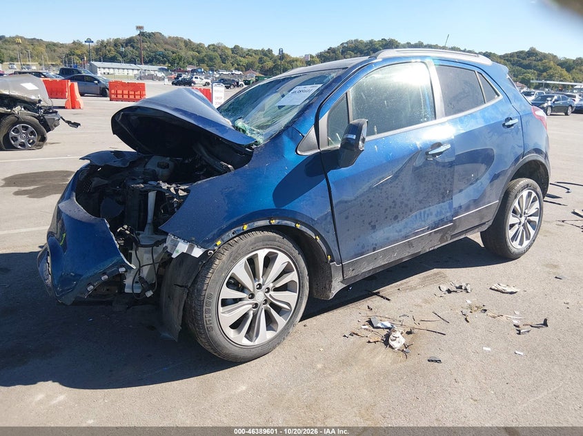 Vin: kl4cjasb0kb900896, lot: 46889959, buick encore fwd preferred 20192