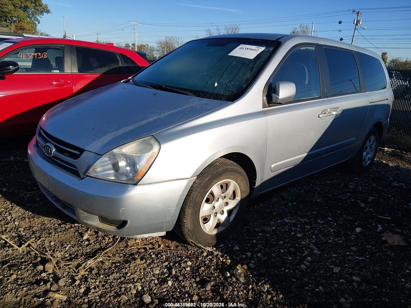2006 Kia Sedona Ex/Lx, Unknown, IAAI, VIN KNDMB233766039395 — photo 2
