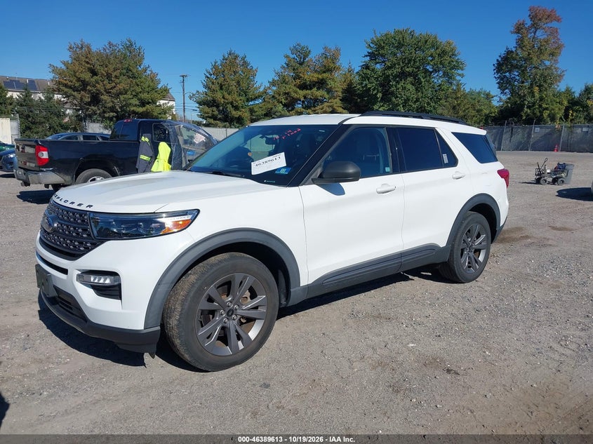 2021 Ford Explorer Xlt, Затопление, IAAI, VIN 1FMSK8DH1MGA26486 — фото 2