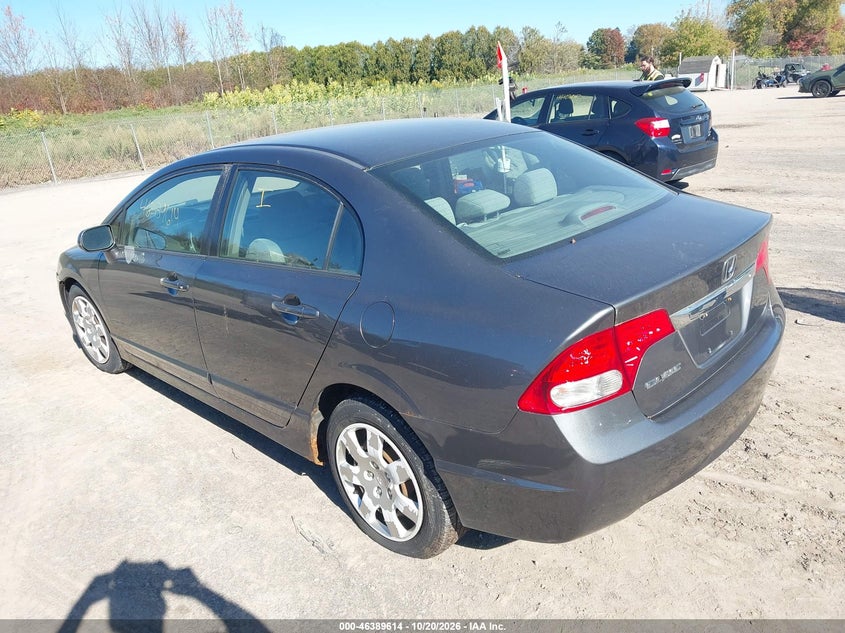 Vin: 2hgfa1f52ah321598, lot: 46889972, honda civic lx 20103
