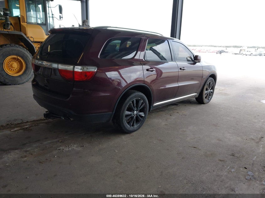 Vin: 1c4sdjdt7cc309443, lot: 46889990, dodge durango crew 20124