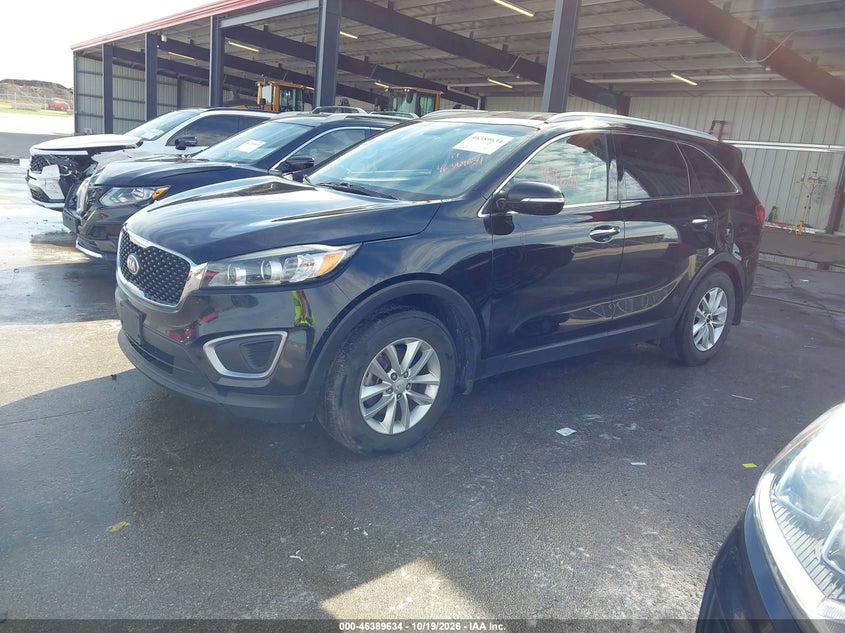 2016 Kia Sorento 2.4L Lx, Обидва боки, IAAI, VIN 5XYPG4A38GG035299 — фото 2
