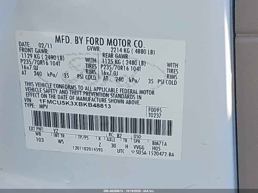 2011 FORD ESCAPE HYBRID · Photo 9