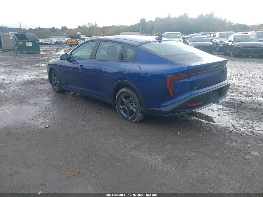 Vin: 3kpft4de4te370376, lot: 46890209, kia k4 lxs 20263