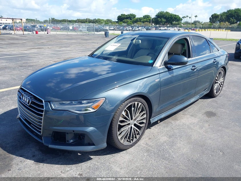 Vin: waugfafc5gn112579, lot: 46890210, audi a6 2.0t premium plus 20162
