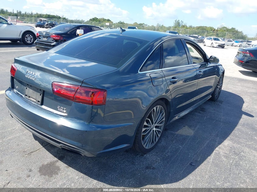 Vin: waugfafc5gn112579, lot: 46890210, audi a6 2.0t premium plus 20164